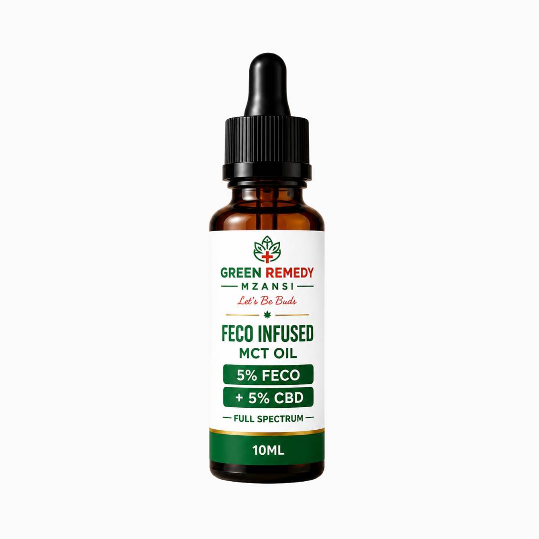 5% FECO + 5% CBD