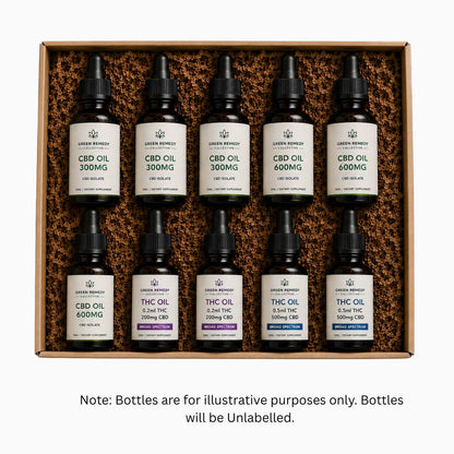 CBD + THC Discovery Pack - 10 PACK Mixed Bundle