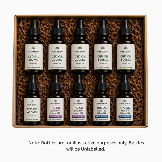 CBD + THC Discovery Pack - 10 PACK Mixed Bundle